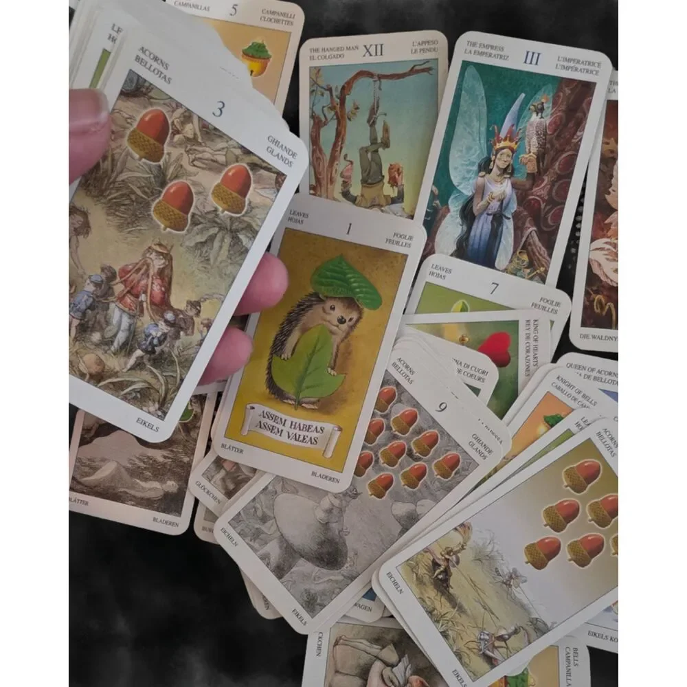 Rare Vintage Fairy Tarot Mini Deck 2003 Lo Scarabeo Antonio Lupatelli Pre-Owned